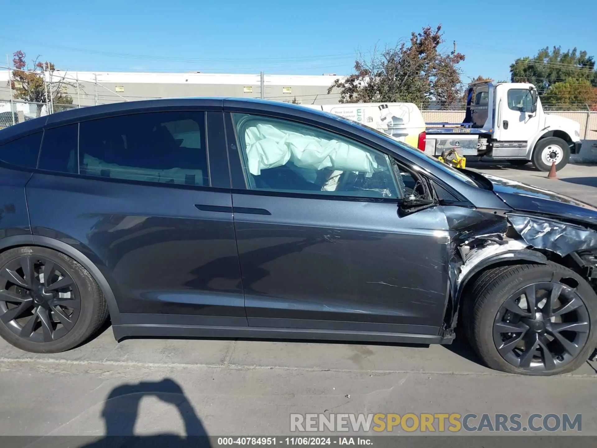 13 Photograph of a damaged car 7SAXCBE51RF457133 TESLA MODEL X 2024