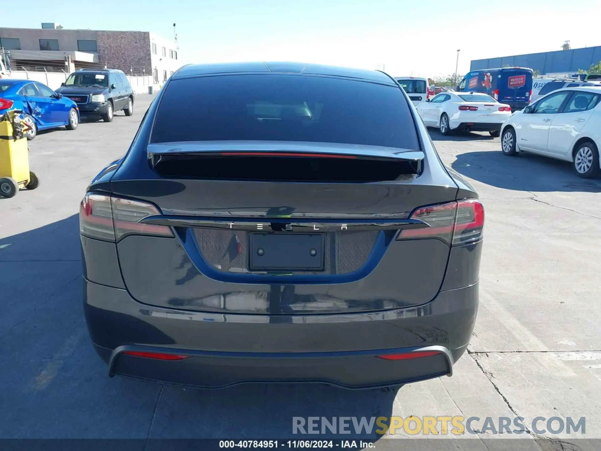 16 Photograph of a damaged car 7SAXCBE51RF457133 TESLA MODEL X 2024