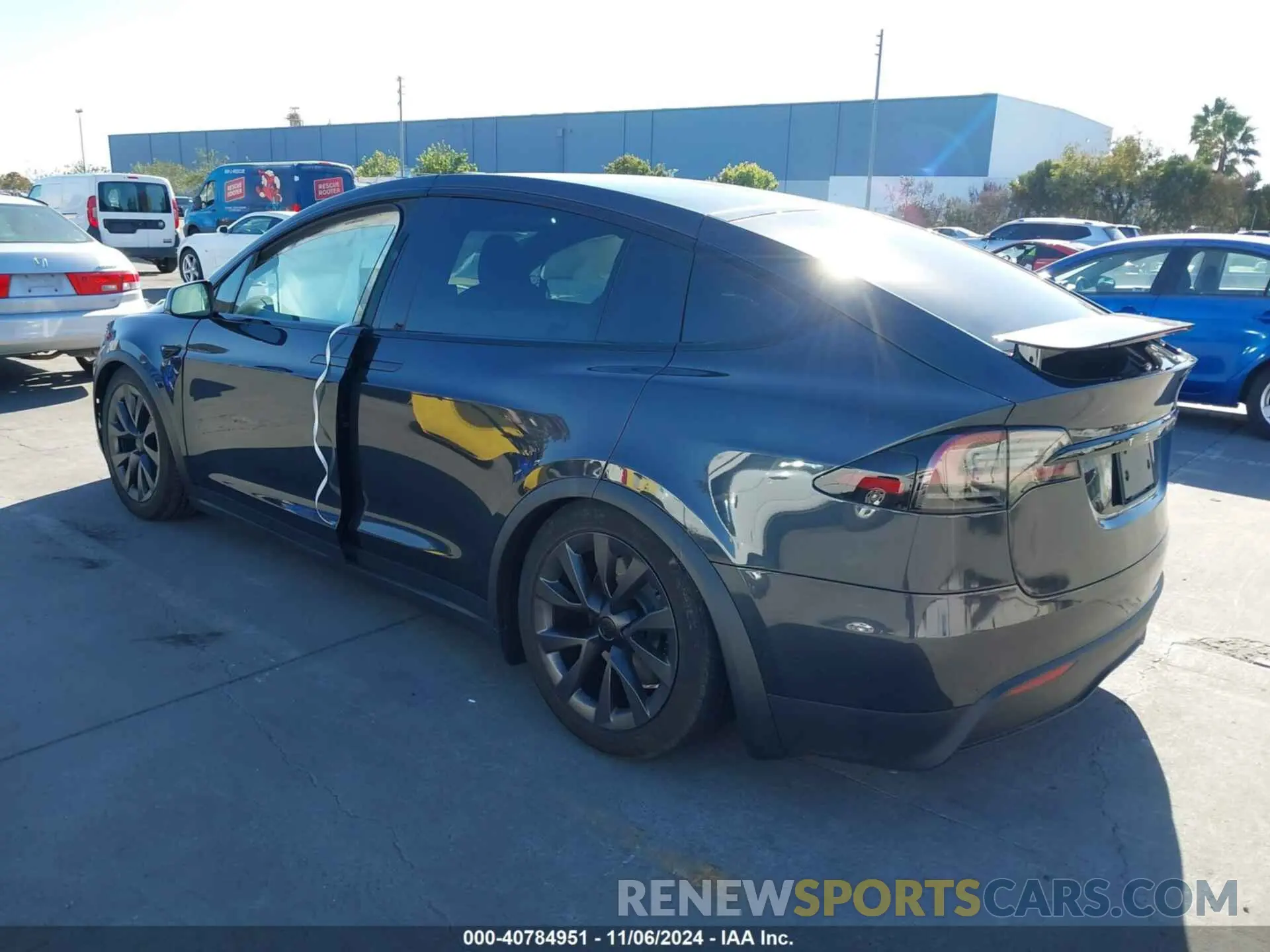 3 Photograph of a damaged car 7SAXCBE51RF457133 TESLA MODEL X 2024
