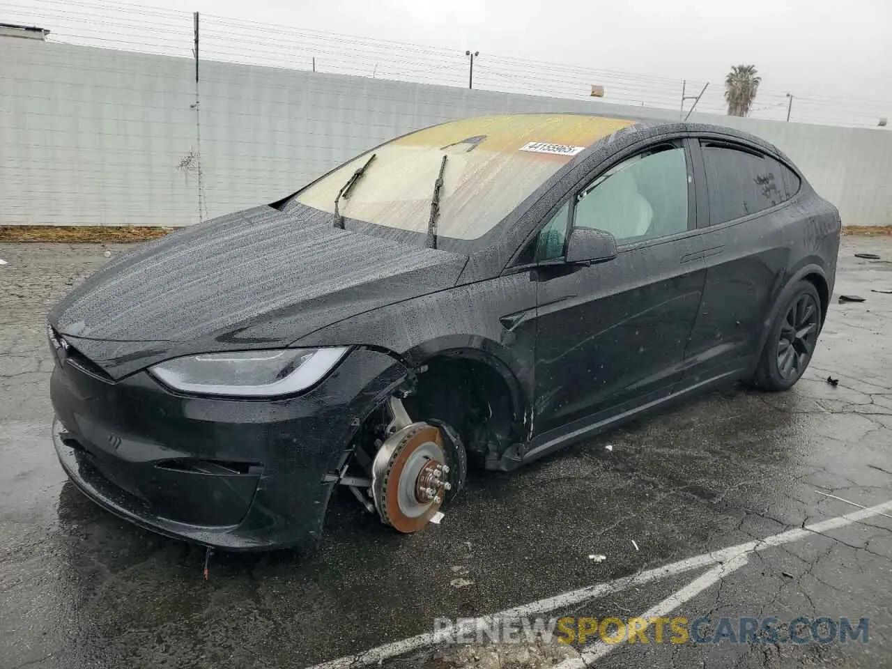 1 Photograph of a damaged car 7SAXCBE52RF442589 TESLA MODEL X 2024