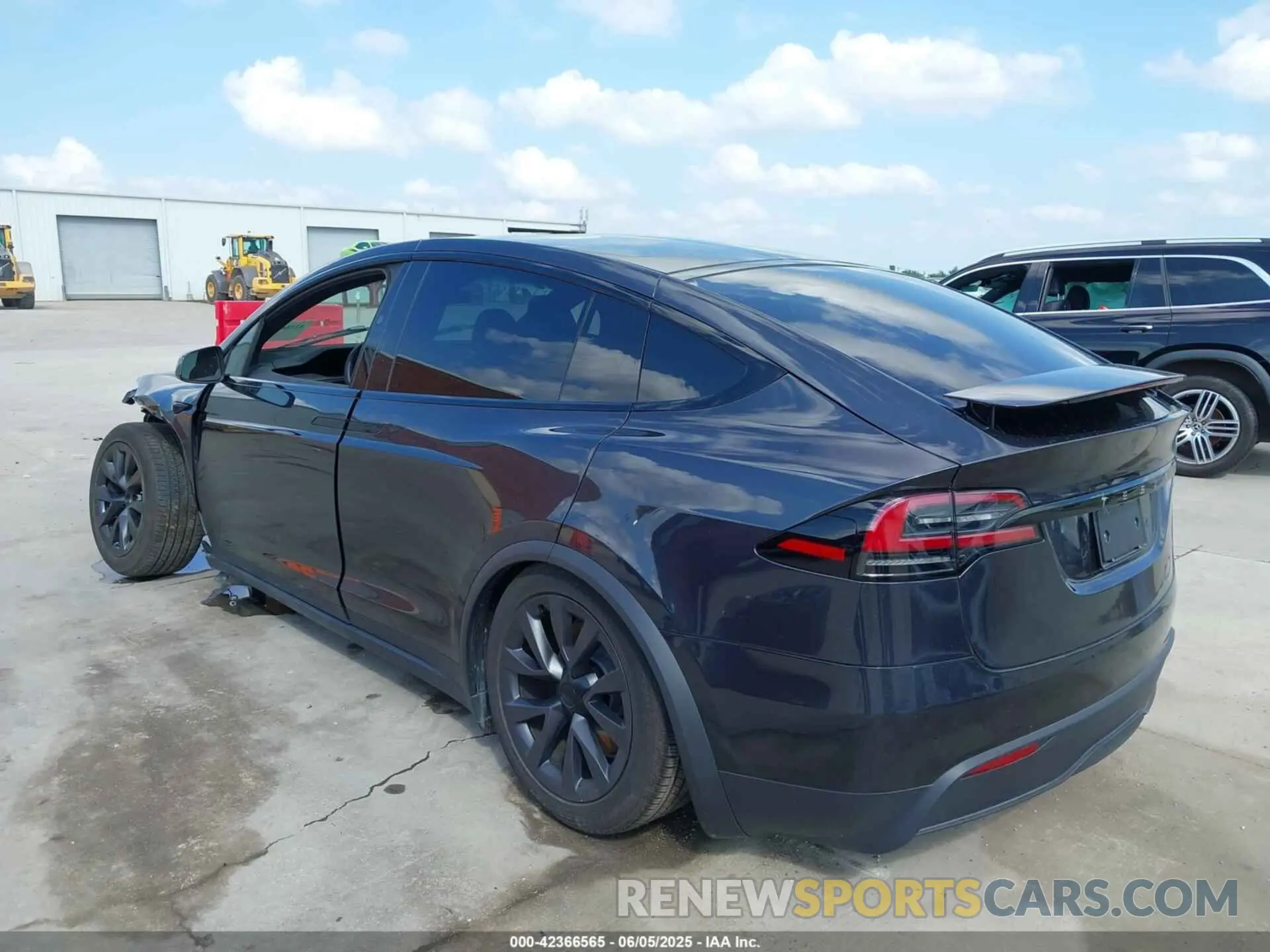 3 Photograph of a damaged car 7SAXCBE53RF459353 TESLA MODEL X 2024