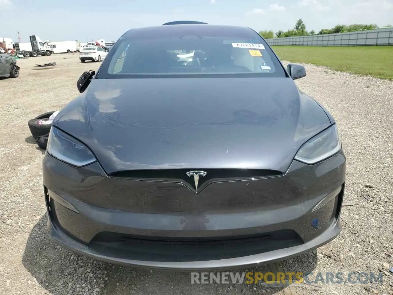 5 Photograph of a damaged car 7SAXCBE58RF441270 TESLA MODEL X 2024