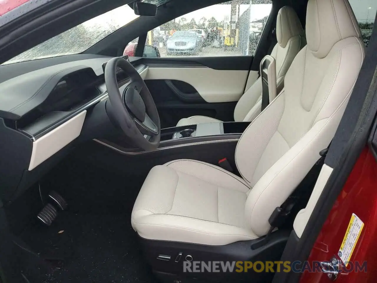 7 Photograph of a damaged car 7SAXCBE63RF449074 TESLA MODEL X 2024