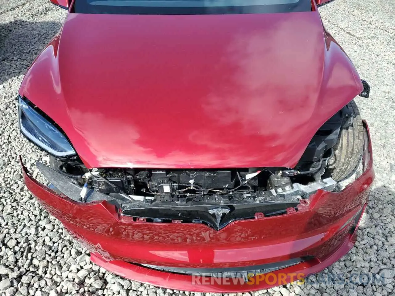 11 Photograph of a damaged car 7SAXCBE64RF438357 TESLA MODEL X 2024