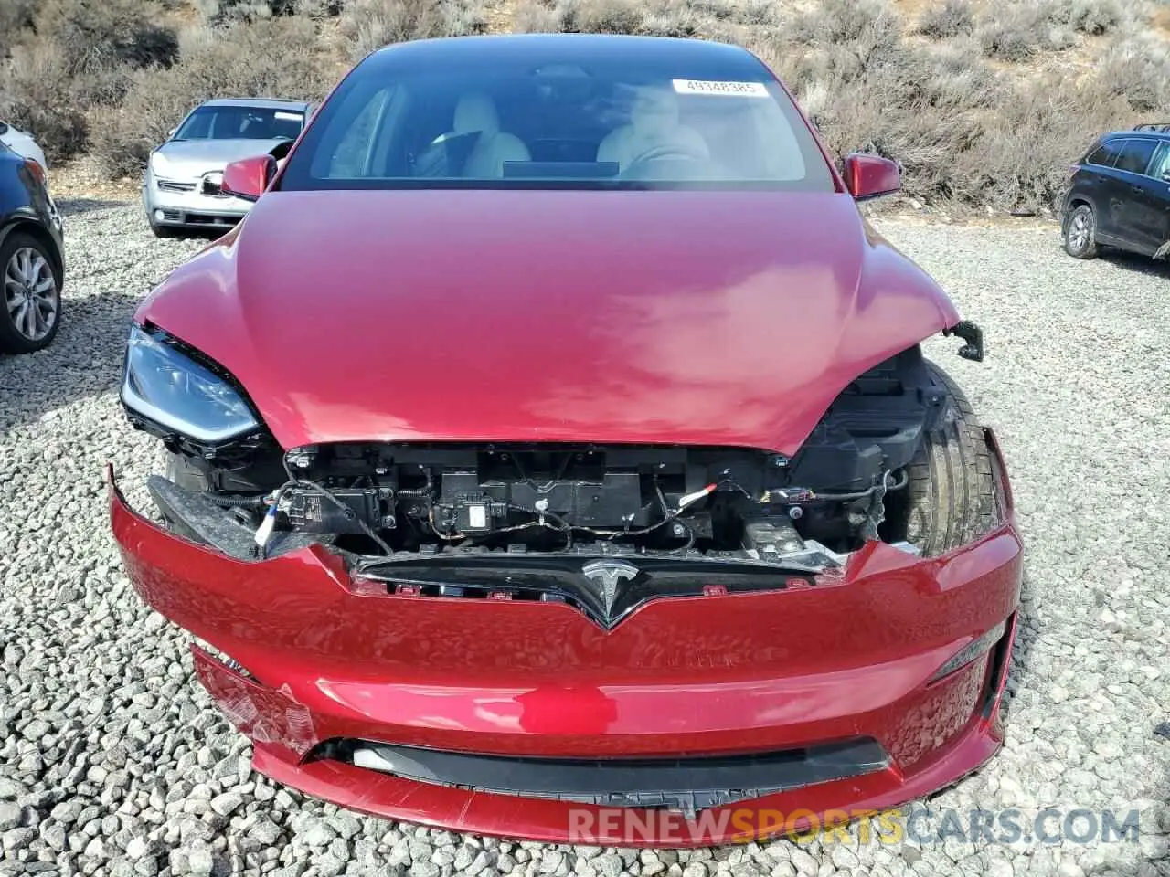 5 Photograph of a damaged car 7SAXCBE64RF438357 TESLA MODEL X 2024