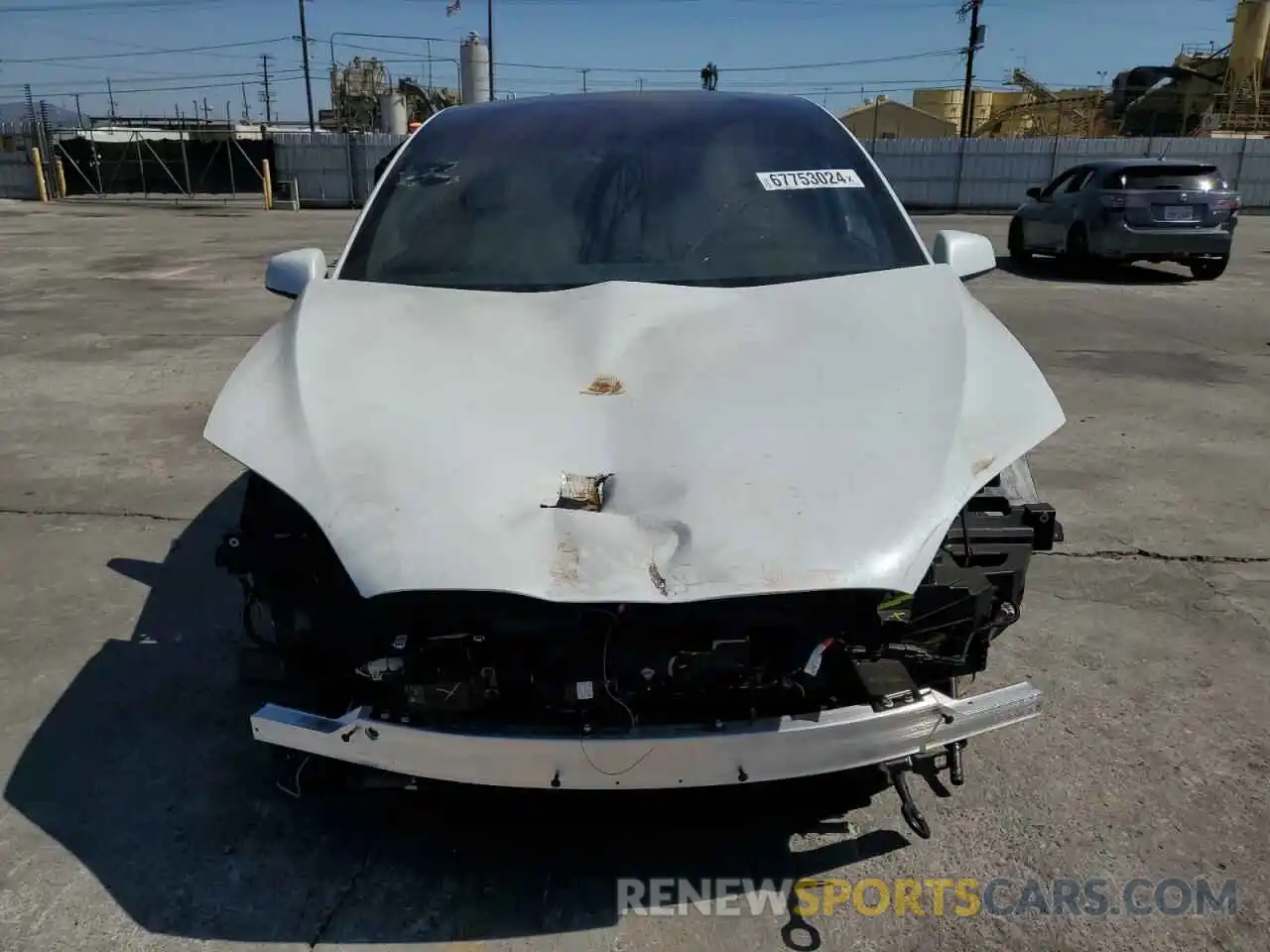 5 Photograph of a damaged car 7SAXCDE50RF446832 TESLA MODEL X 2024