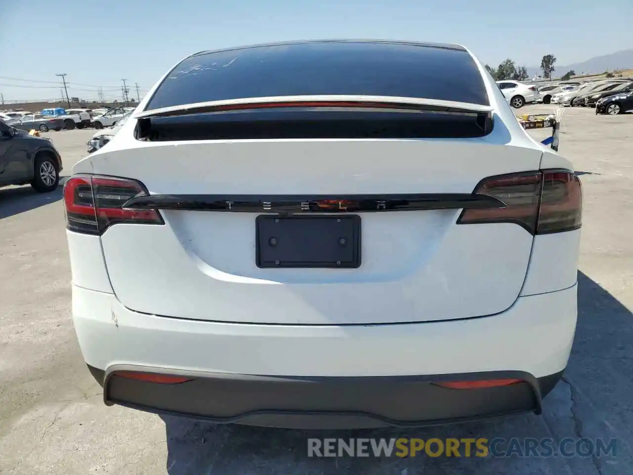 6 Photograph of a damaged car 7SAXCDE50RF446832 TESLA MODEL X 2024