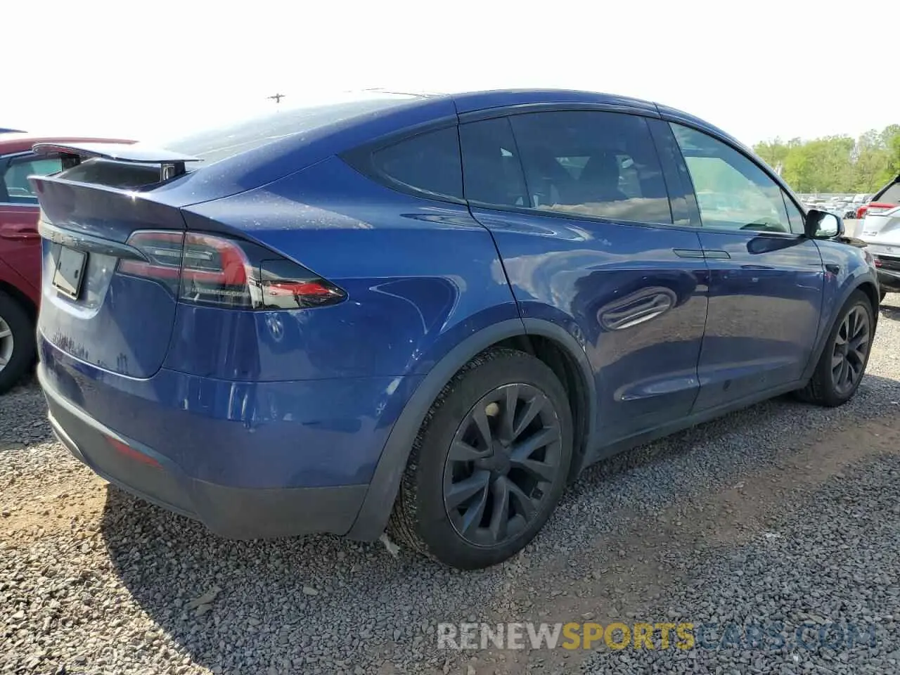 3 Photograph of a damaged car 7SAXCDE51RF439209 TESLA MODEL X 2024