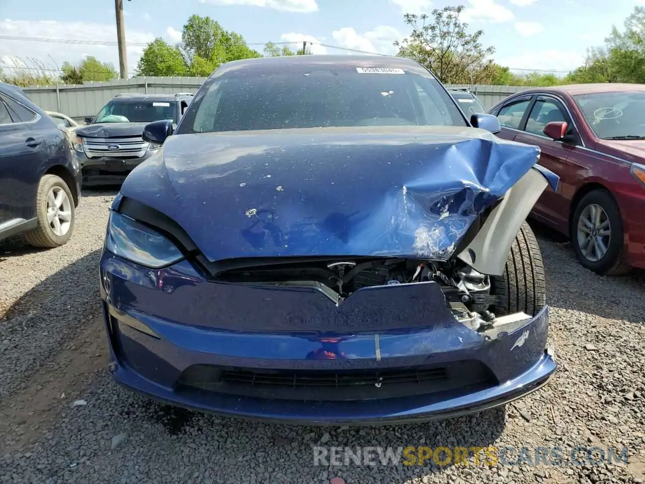 5 Photograph of a damaged car 7SAXCDE51RF439209 TESLA MODEL X 2024