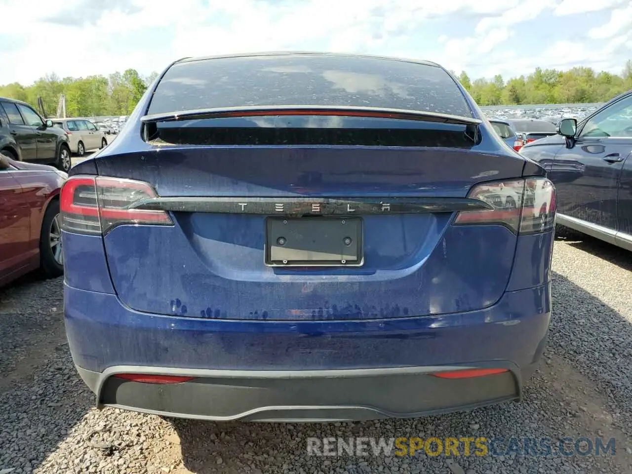 6 Photograph of a damaged car 7SAXCDE51RF439209 TESLA MODEL X 2024