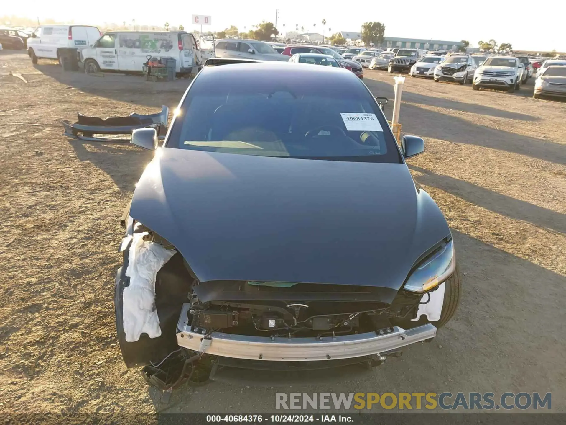 12 Photograph of a damaged car 7SAXCDE51RF441994 TESLA MODEL X 2024