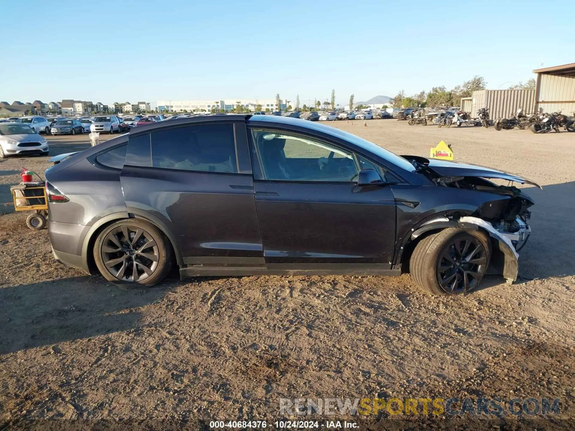 13 Photograph of a damaged car 7SAXCDE51RF441994 TESLA MODEL X 2024