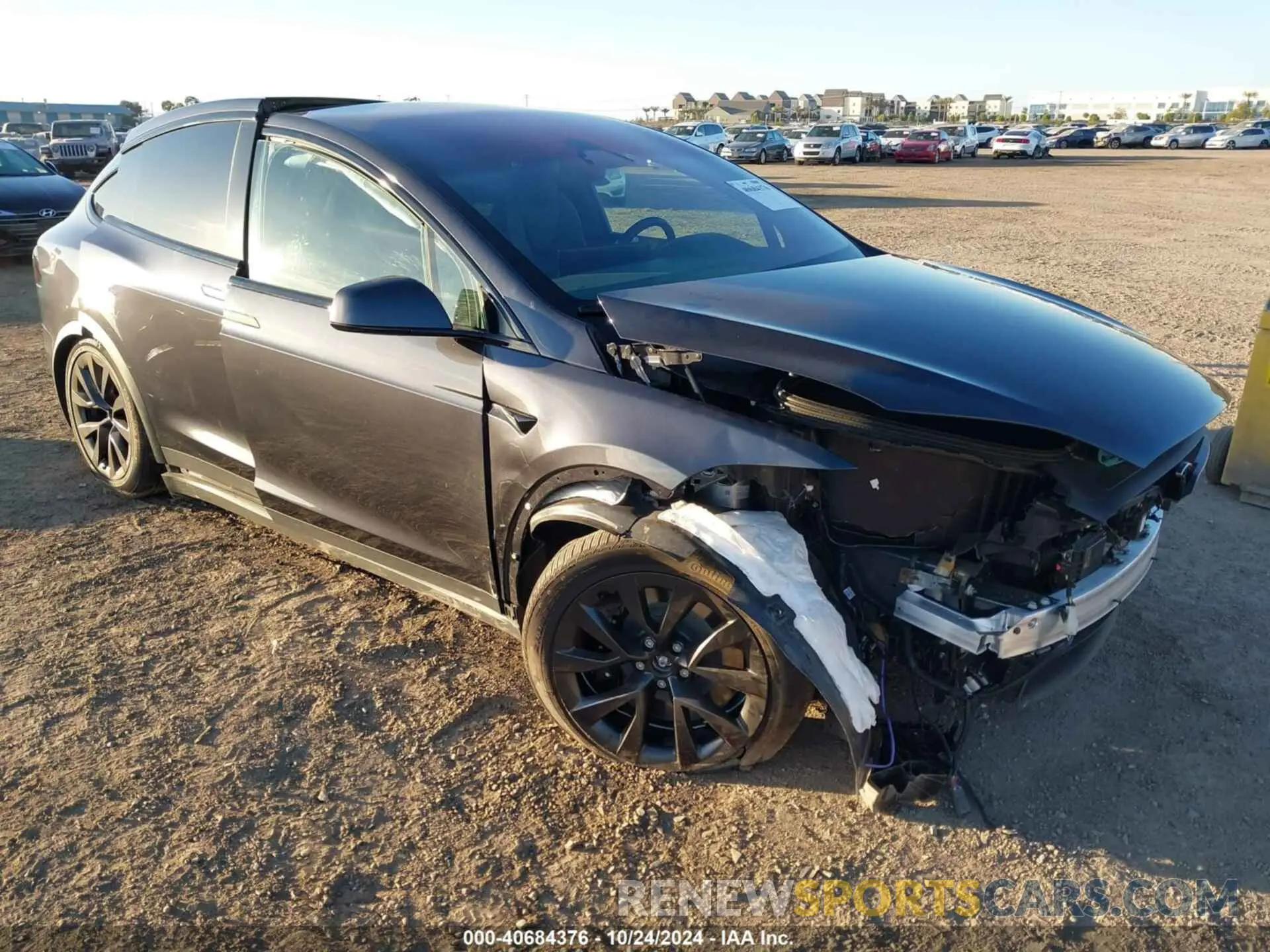 6 Photograph of a damaged car 7SAXCDE51RF441994 TESLA MODEL X 2024