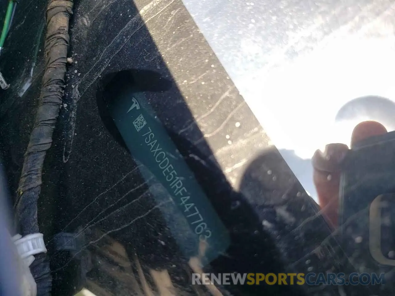 13 Photograph of a damaged car 7SAXCDE51RF447763 TESLA MODEL X 2024