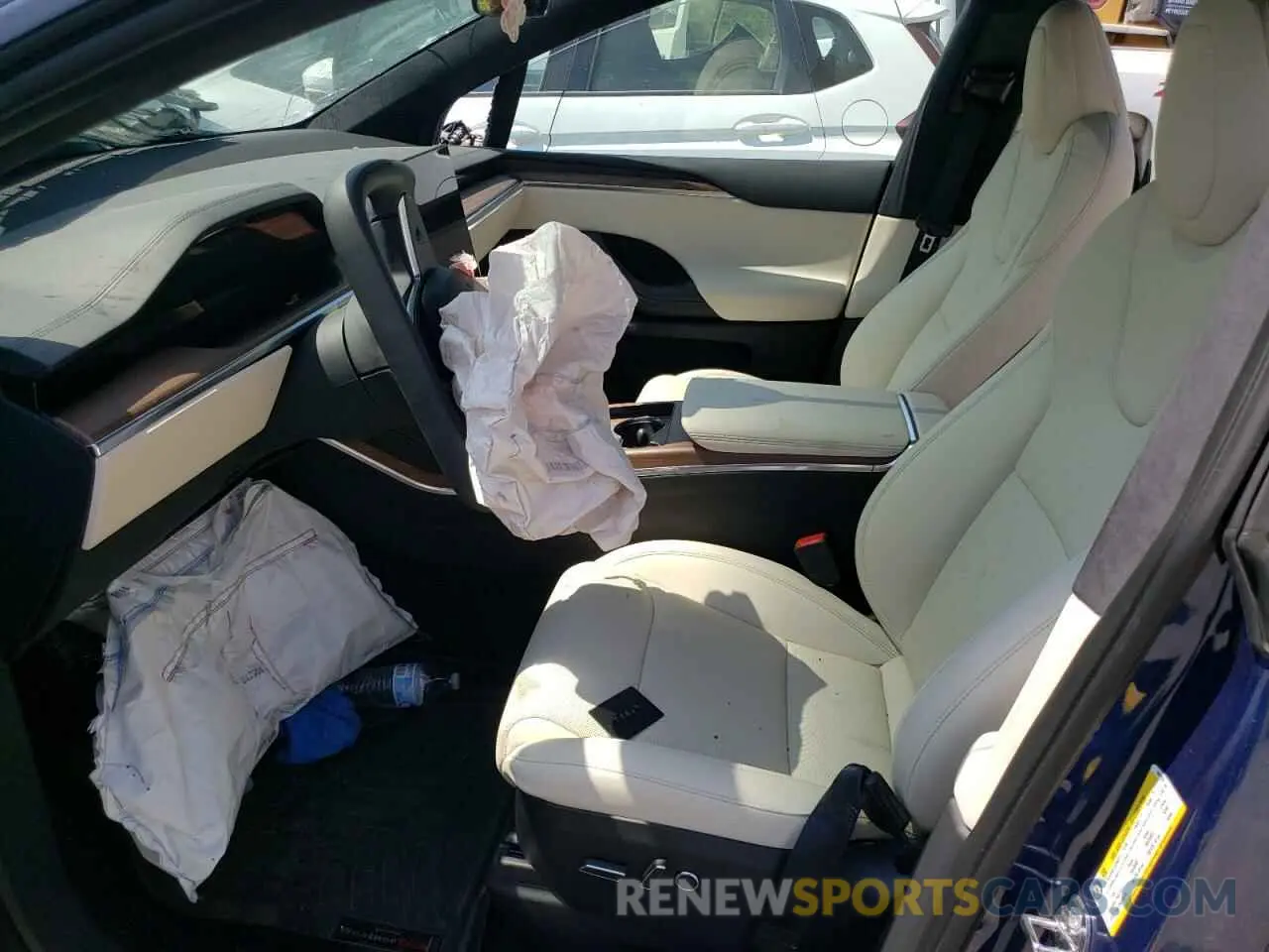 7 Photograph of a damaged car 7SAXCDE51RF447763 TESLA MODEL X 2024