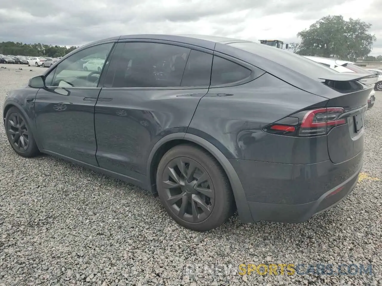 2 Photograph of a damaged car 7SAXCDE52RF445102 TESLA MODEL X 2024