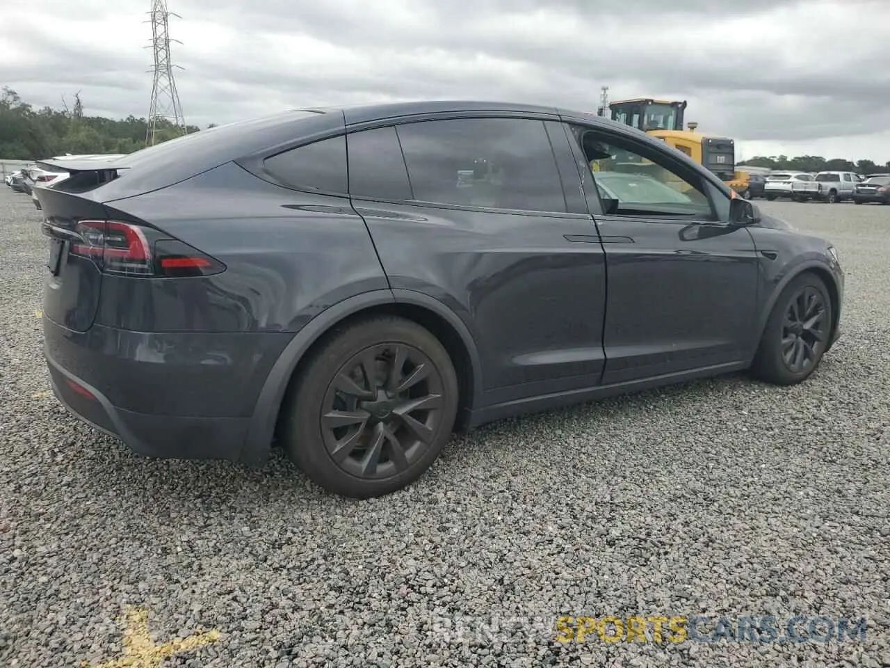 3 Photograph of a damaged car 7SAXCDE52RF445102 TESLA MODEL X 2024