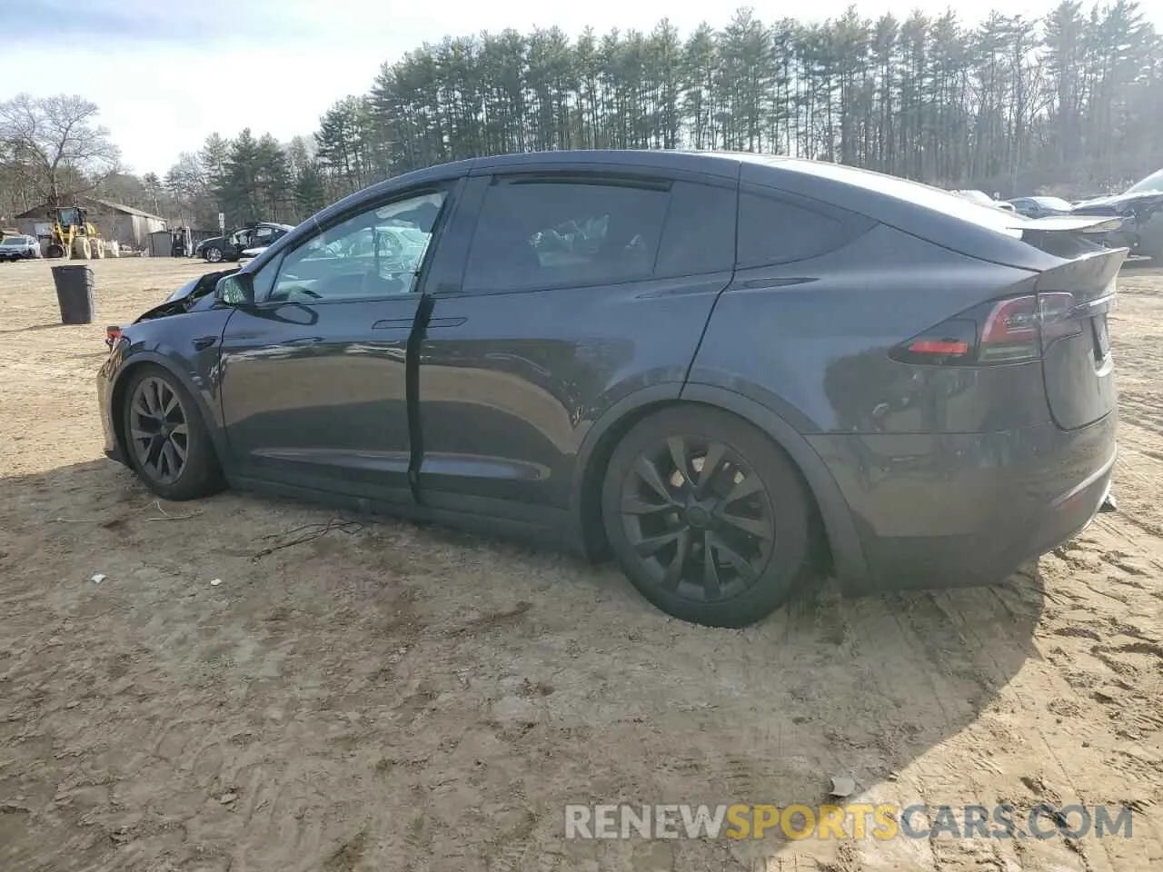 2 Photograph of a damaged car 7SAXCDE52RF449280 TESLA MODEL X 2024
