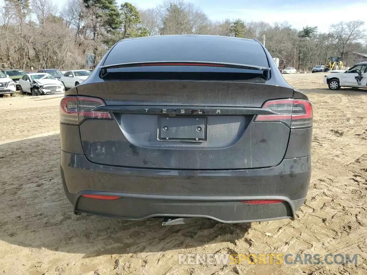 6 Photograph of a damaged car 7SAXCDE52RF449280 TESLA MODEL X 2024