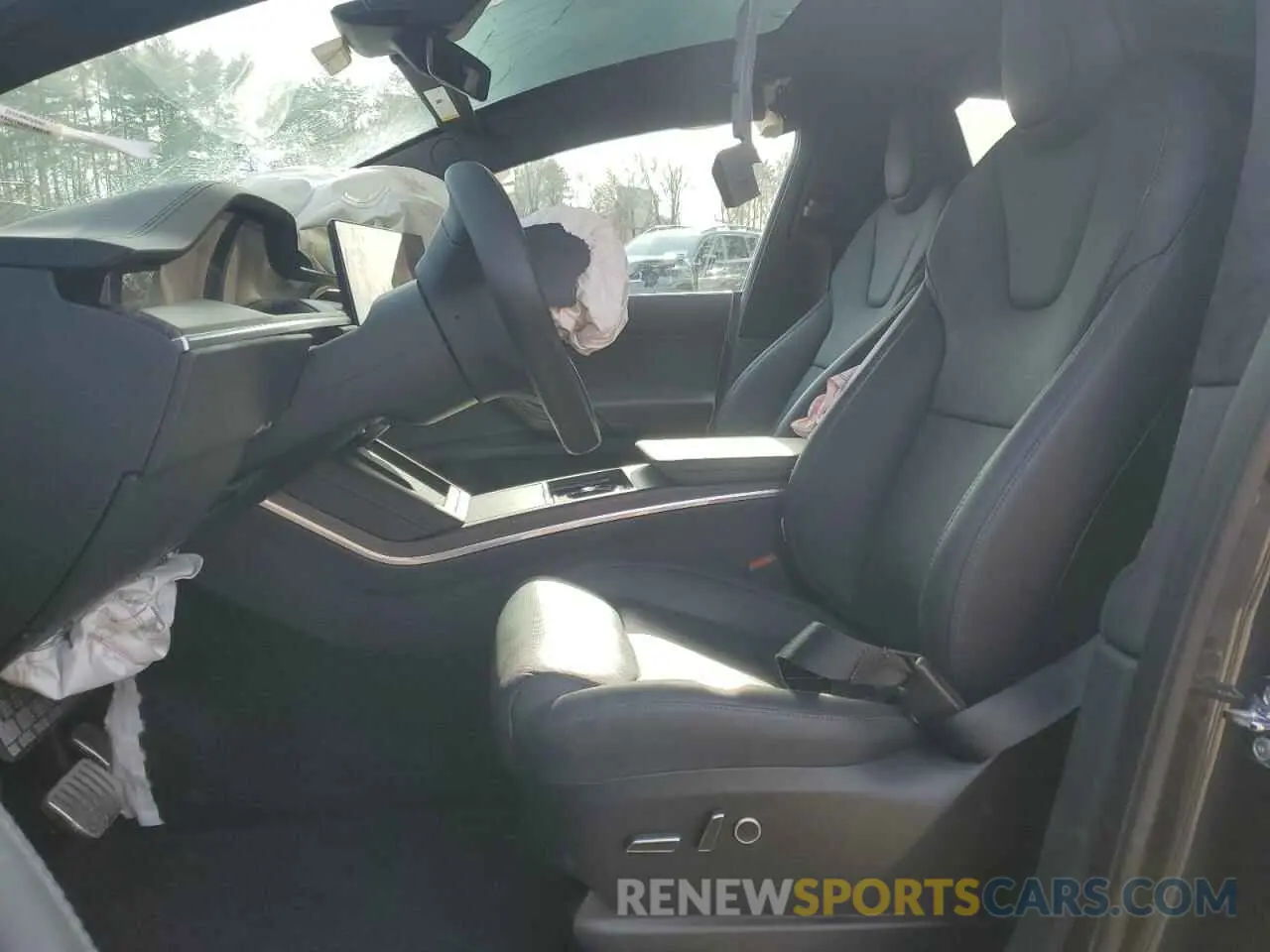 7 Photograph of a damaged car 7SAXCDE52RF449280 TESLA MODEL X 2024