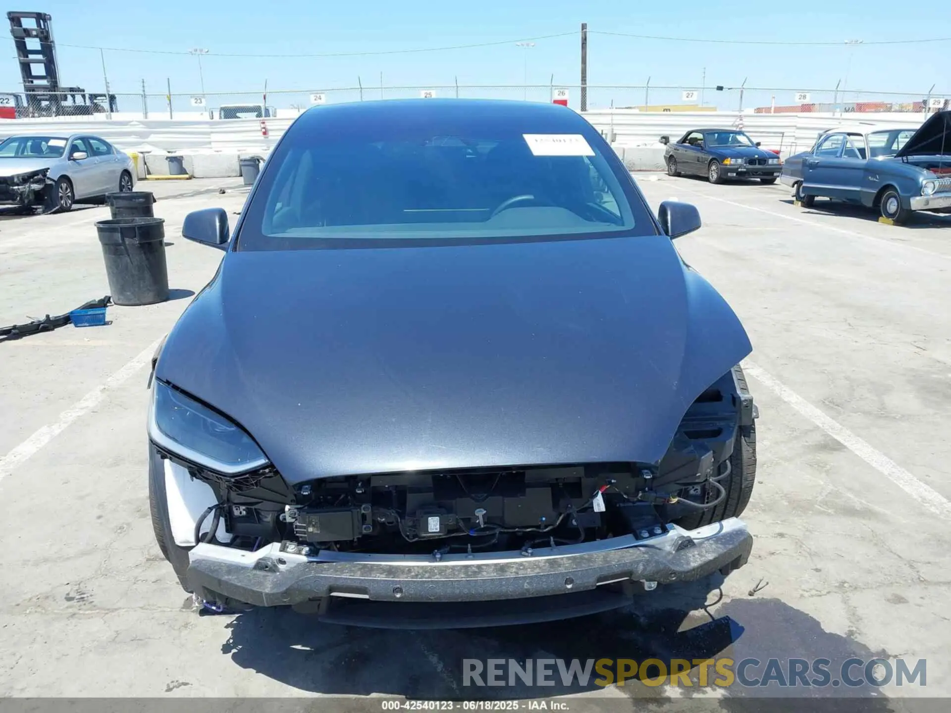 13 Photograph of a damaged car 7SAXCDE53RF434108 TESLA MODEL X 2024