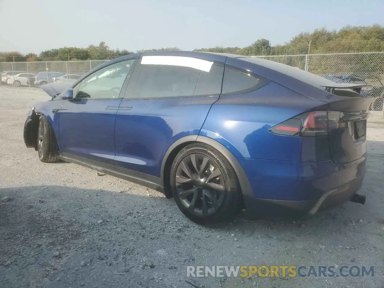 2 Photograph of a damaged car 7SAXCDE53RF444265 TESLA MODEL X 2024
