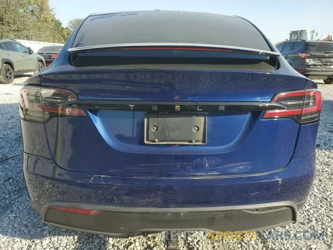 6 Photograph of a damaged car 7SAXCDE53RF444265 TESLA MODEL X 2024