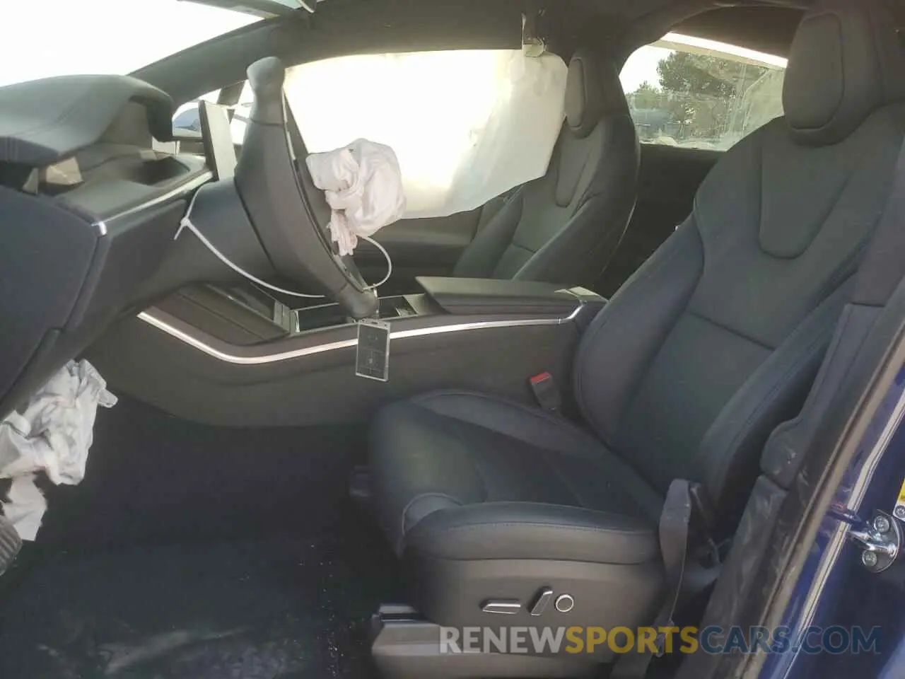 7 Photograph of a damaged car 7SAXCDE53RF444265 TESLA MODEL X 2024