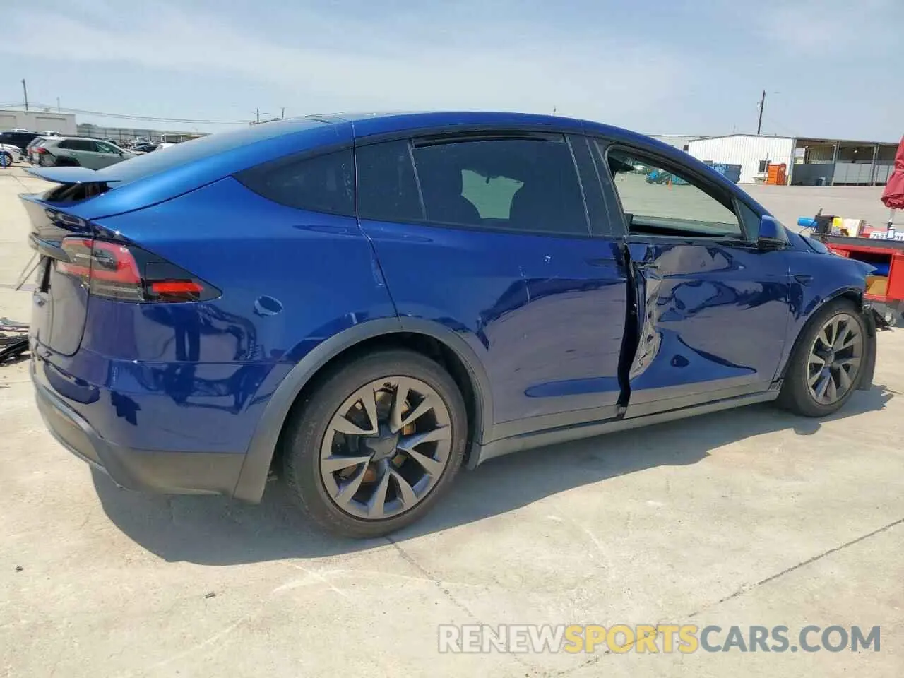 3 Photograph of a damaged car 7SAXCDE54RF439754 TESLA MODEL X 2024