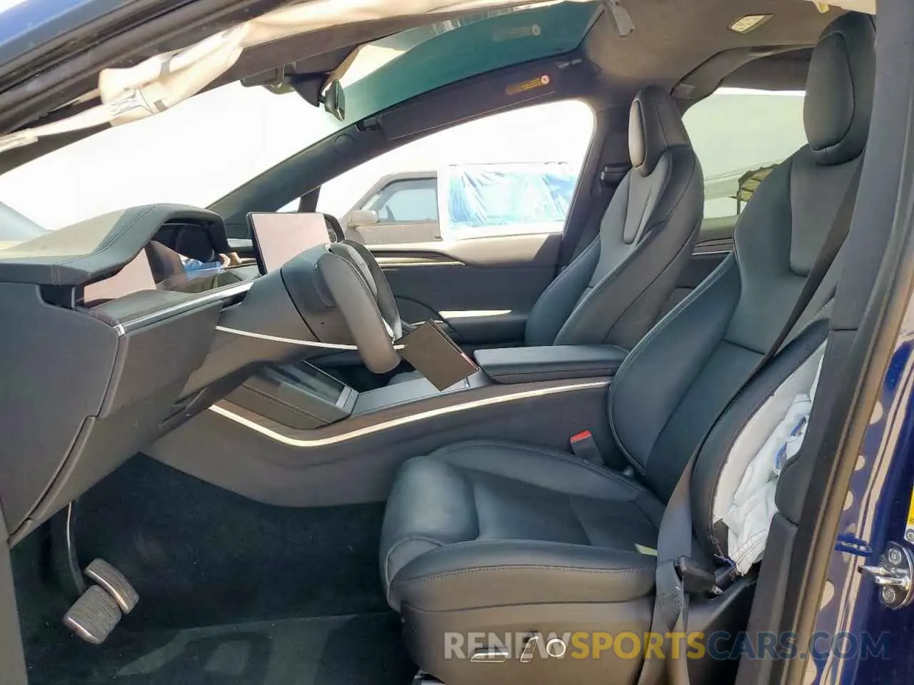 7 Photograph of a damaged car 7SAXCDE54RF439754 TESLA MODEL X 2024