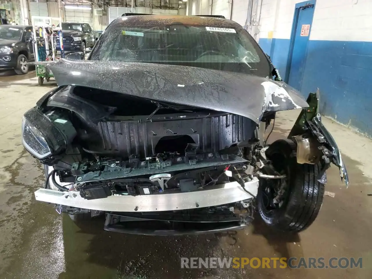 5 Photograph of a damaged car 7SAXCDE54RF441715 TESLA MODEL X 2024