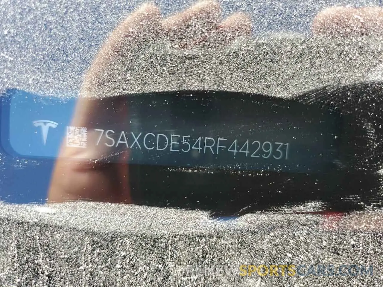 13 Photograph of a damaged car 7SAXCDE54RF442931 TESLA MODEL X 2024