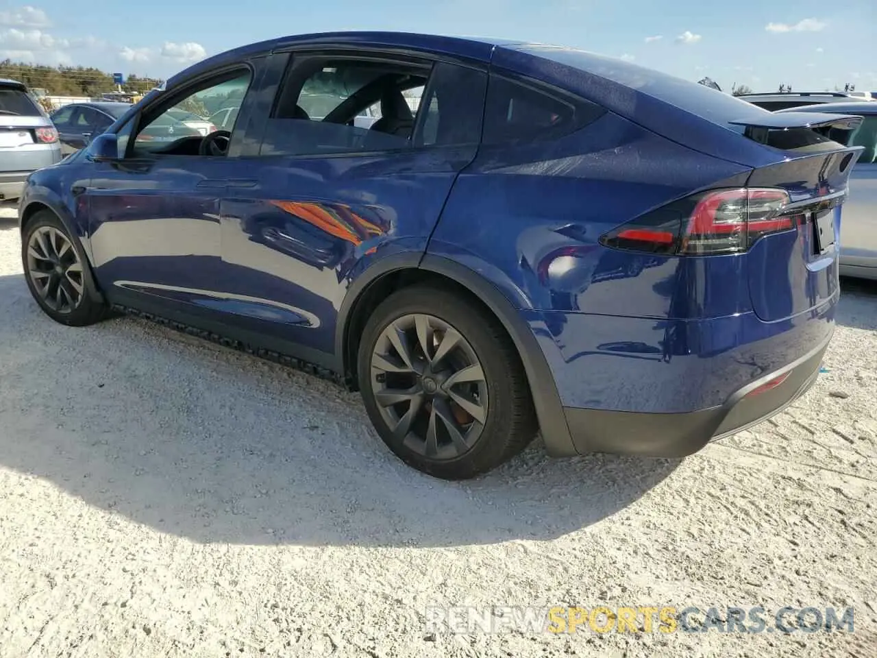 2 Photograph of a damaged car 7SAXCDE54RF442931 TESLA MODEL X 2024