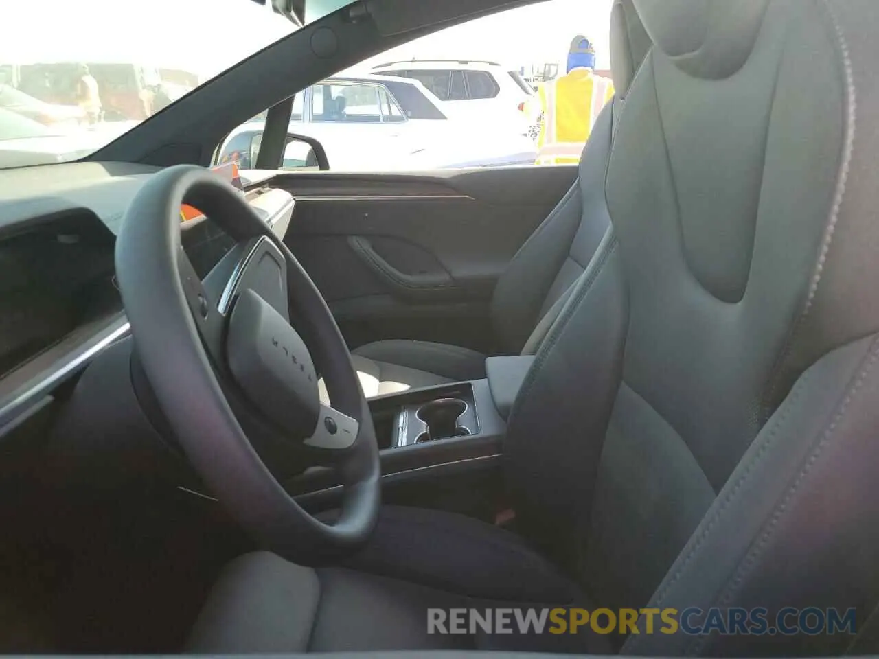 7 Photograph of a damaged car 7SAXCDE54RF442931 TESLA MODEL X 2024