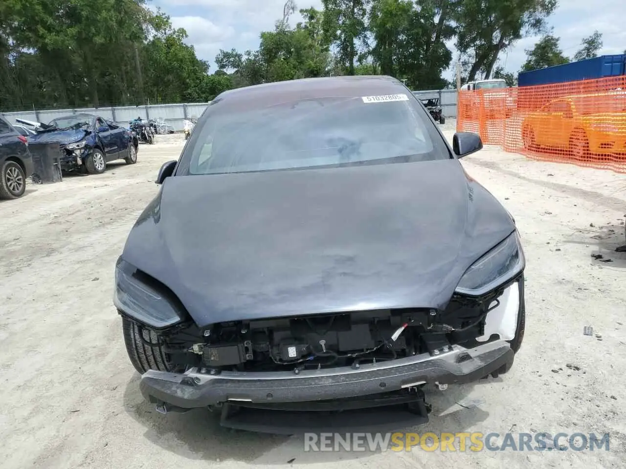 5 Photograph of a damaged car 7SAXCDE54RF445327 TESLA MODEL X 2024