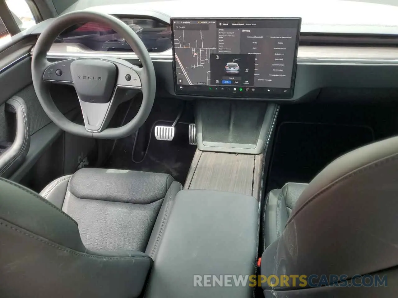 8 Photograph of a damaged car 7SAXCDE54RF445327 TESLA MODEL X 2024