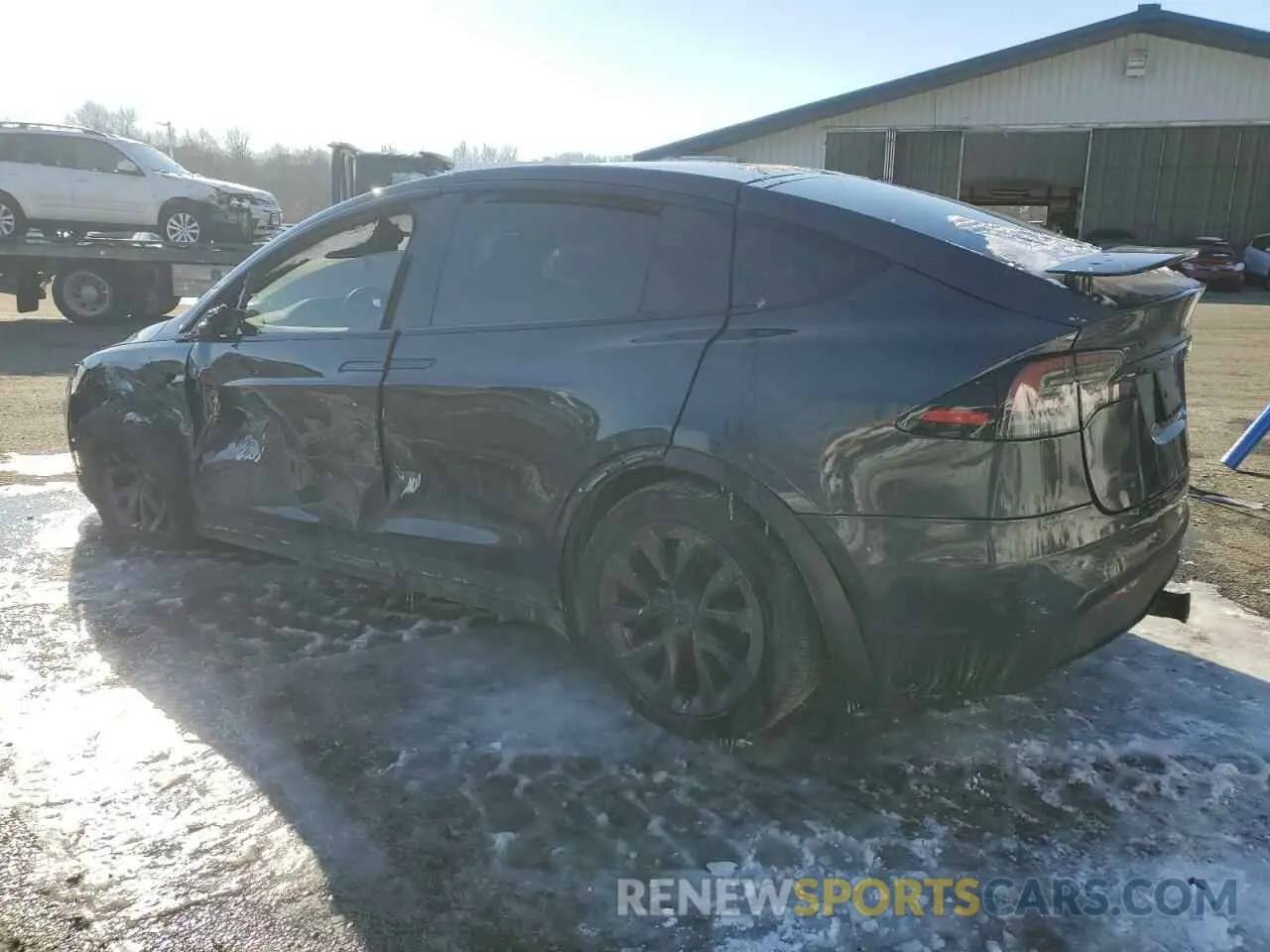 2 Photograph of a damaged car 7SAXCDE55RF433493 TESLA MODEL X 2024