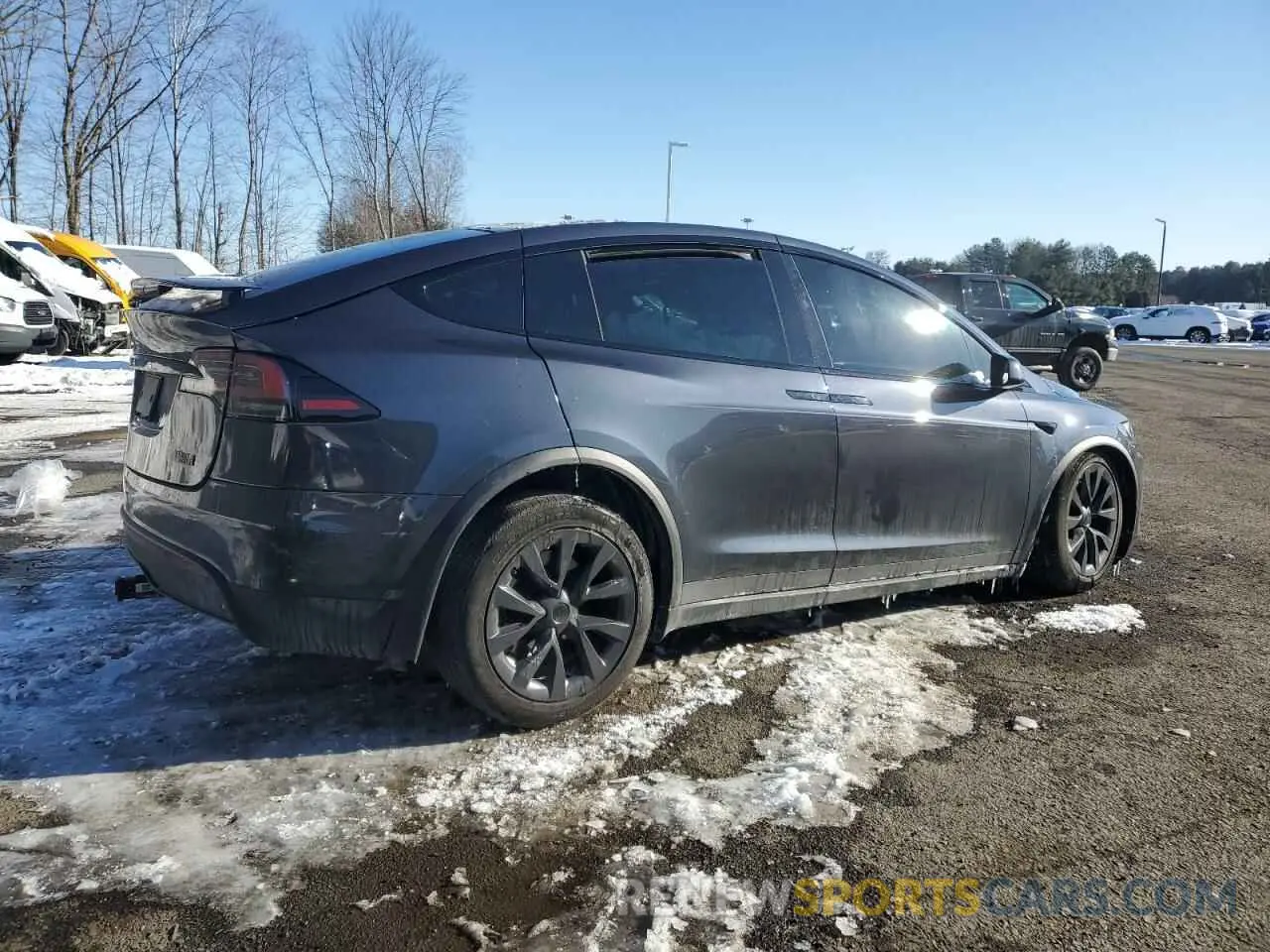 3 Photograph of a damaged car 7SAXCDE55RF433493 TESLA MODEL X 2024