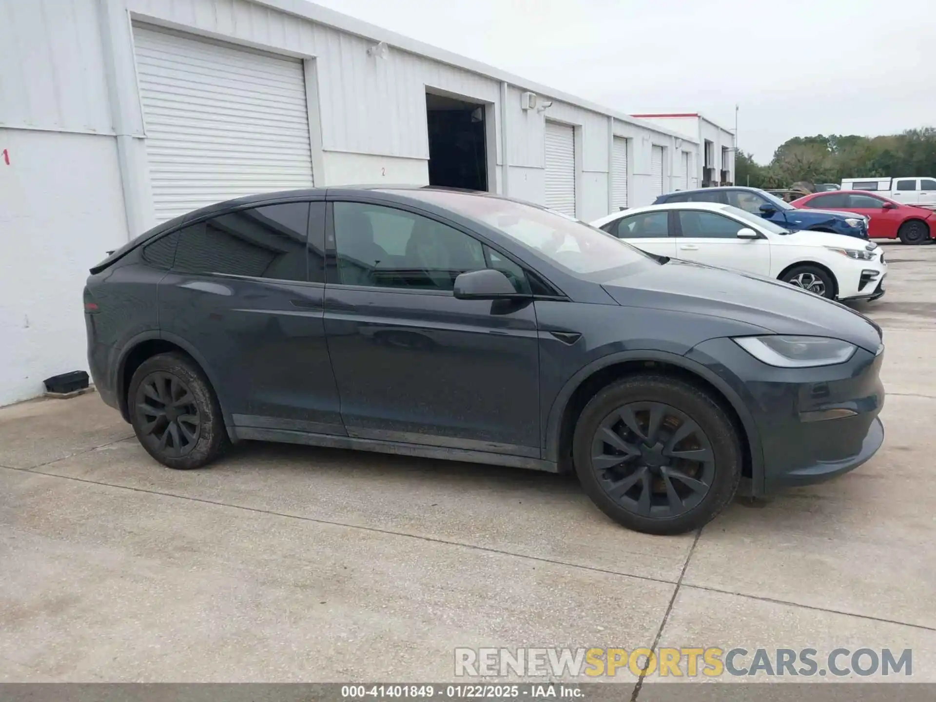 13 Photograph of a damaged car 7SAXCDE56RF441439 TESLA MODEL X 2024