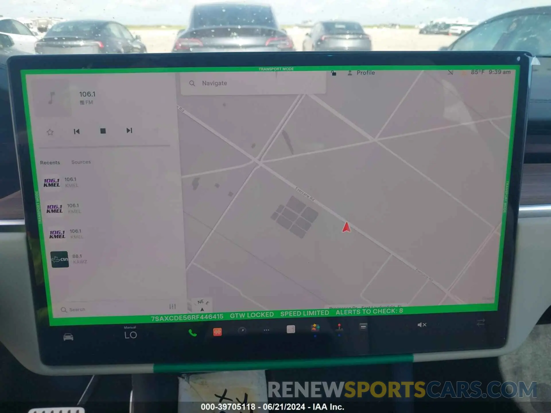 12 Photograph of a damaged car 7SAXCDE56RF446415 TESLA MODEL X 2024