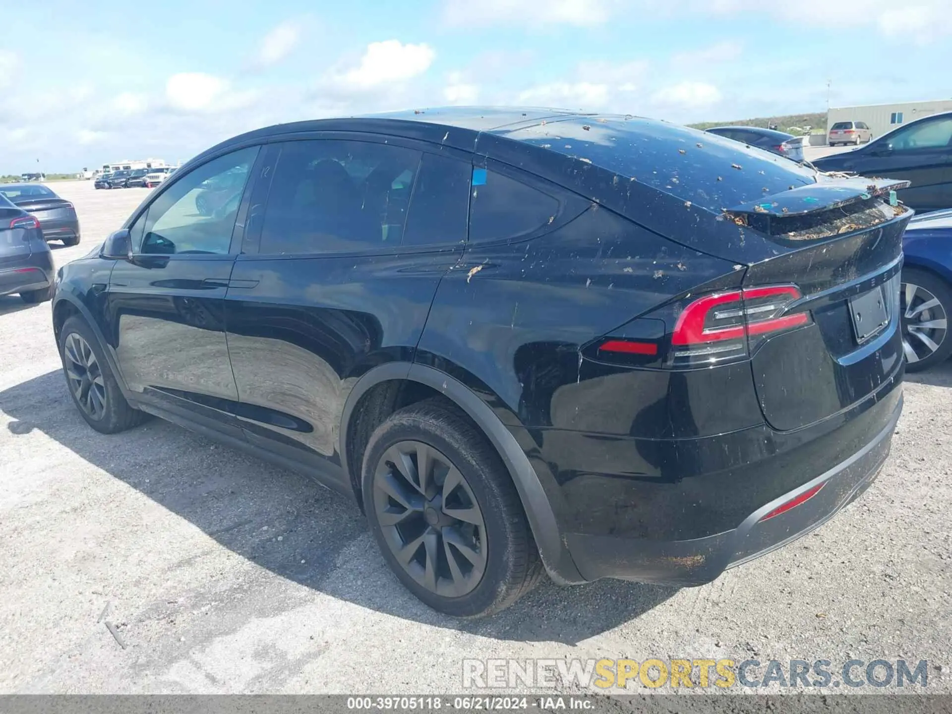 3 Photograph of a damaged car 7SAXCDE56RF446415 TESLA MODEL X 2024