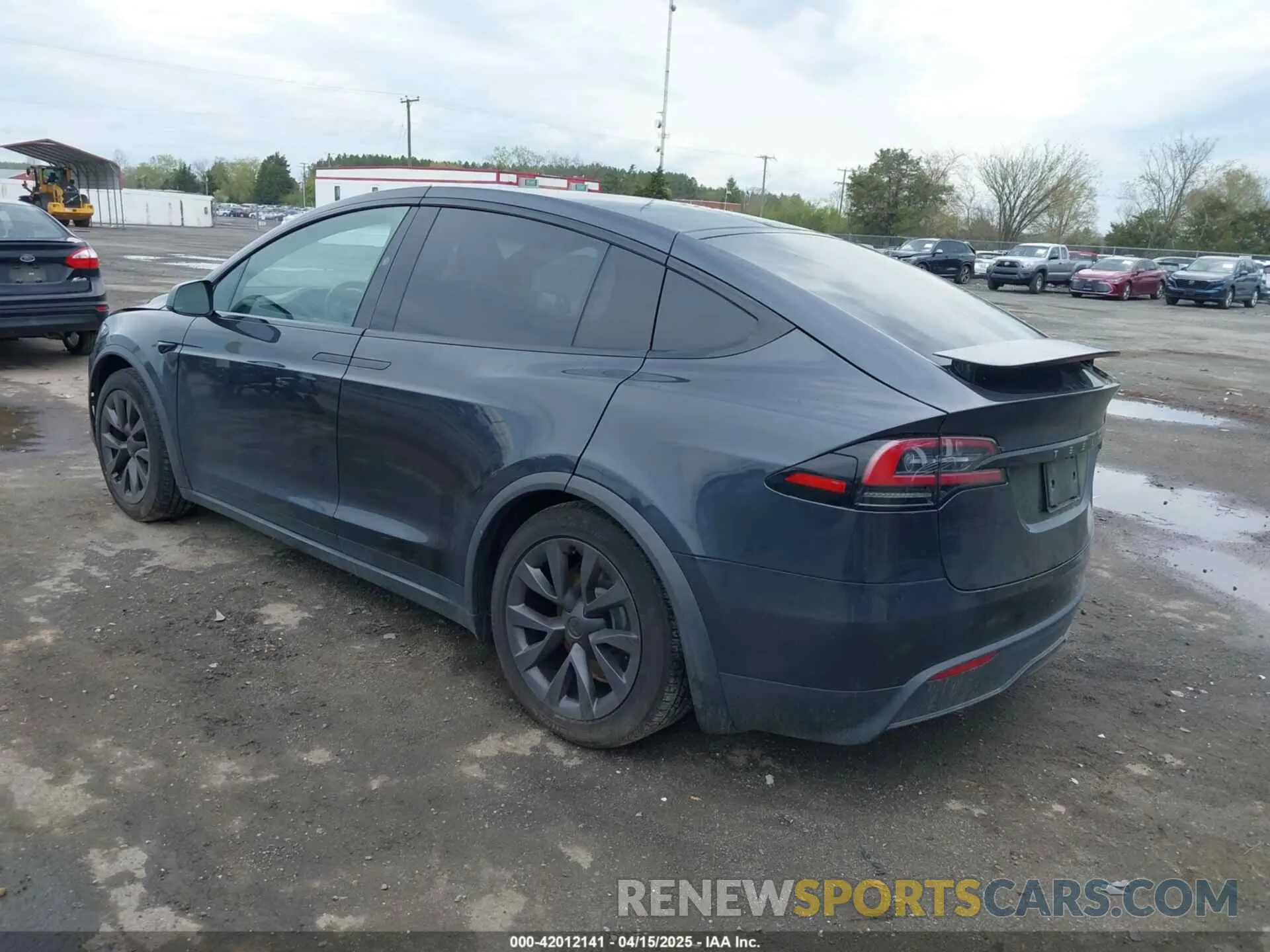 3 Photograph of a damaged car 7SAXCDE57RF445547 TESLA MODEL X 2024
