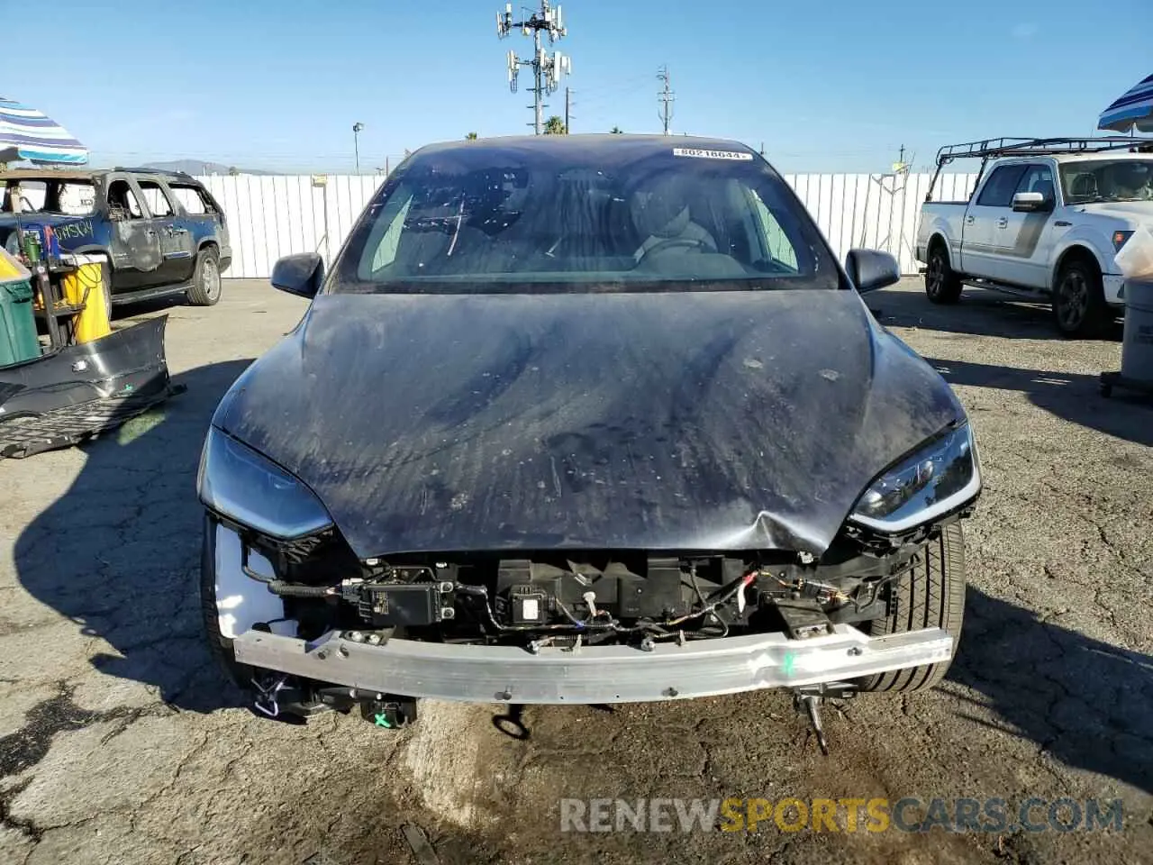 5 Photograph of a damaged car 7SAXCDE58RF443354 TESLA MODEL X 2024