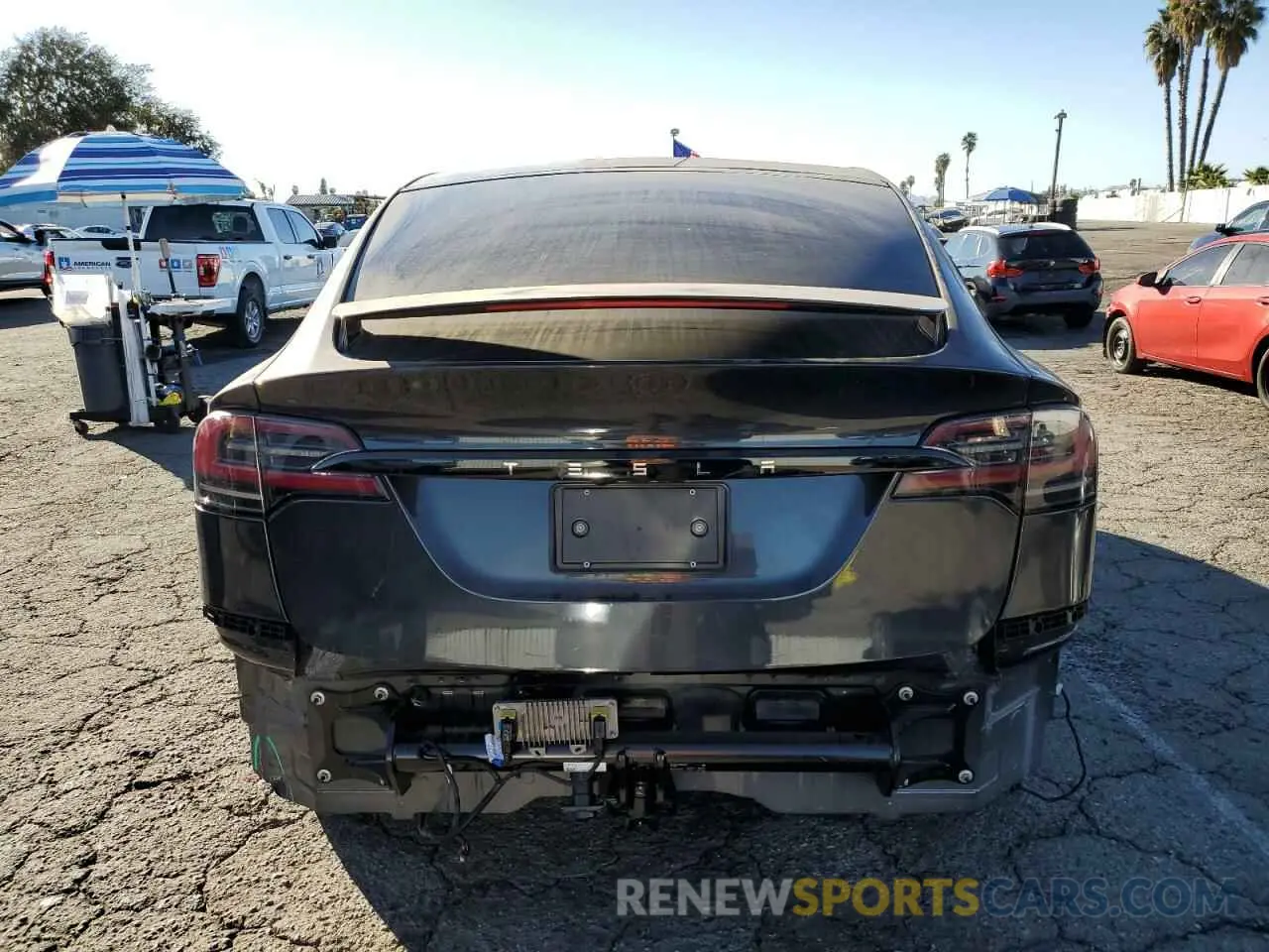 6 Photograph of a damaged car 7SAXCDE58RF443354 TESLA MODEL X 2024
