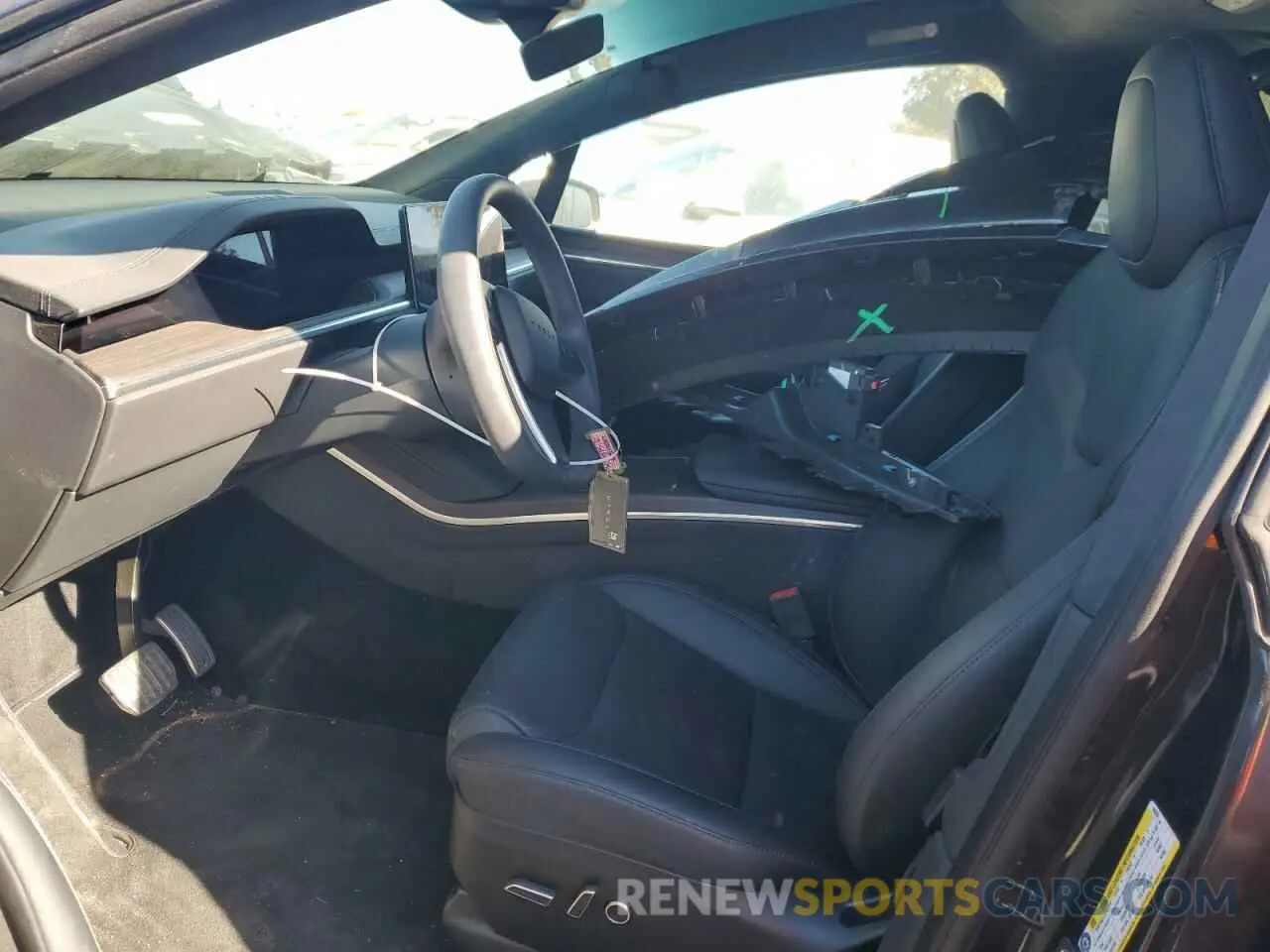 7 Photograph of a damaged car 7SAXCDE58RF443354 TESLA MODEL X 2024
