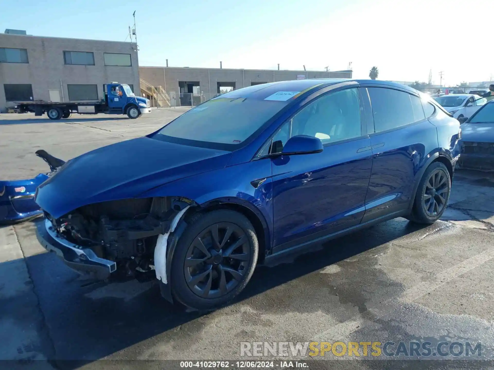 2 Photograph of a damaged car 7SAXCDE5XRF443761 TESLA MODEL X 2024