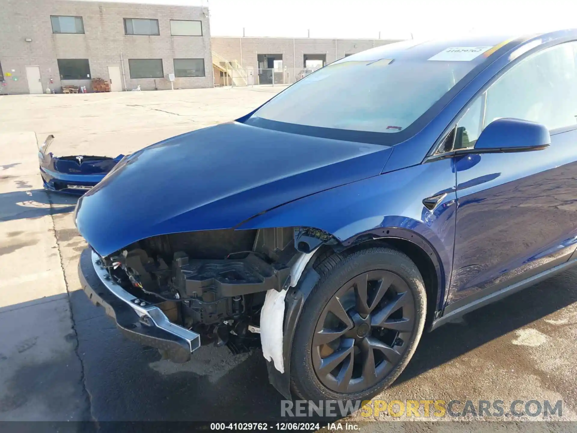 6 Photograph of a damaged car 7SAXCDE5XRF443761 TESLA MODEL X 2024