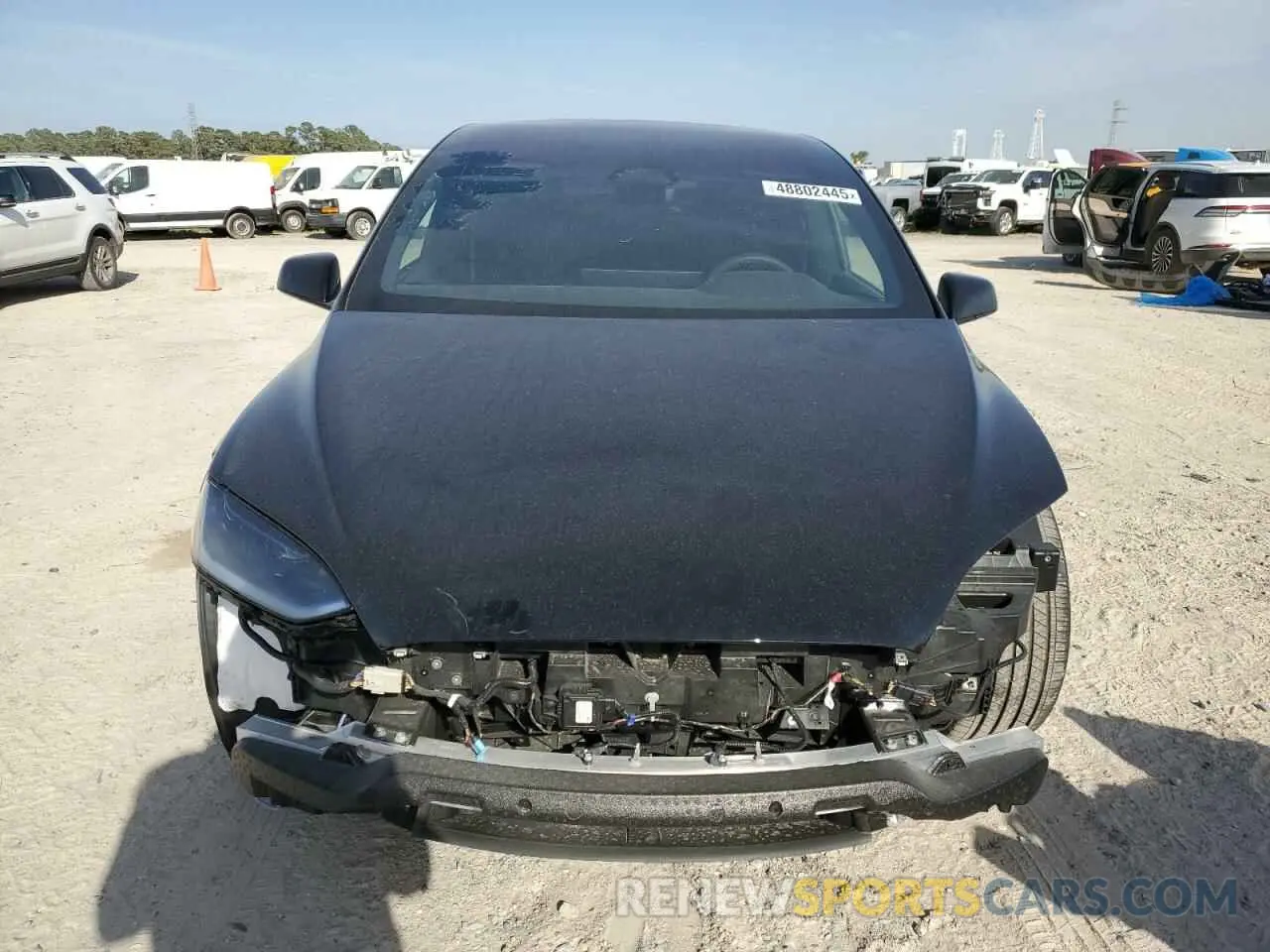 5 Photograph of a damaged car 7SAXCBE57SF463329 TESLA MODEL X 2025