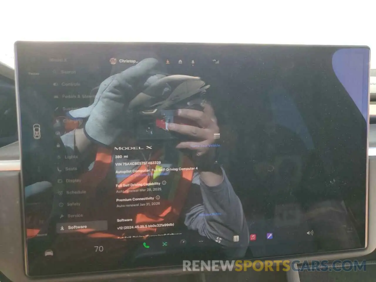 9 Photograph of a damaged car 7SAXCBE57SF463329 TESLA MODEL X 2025