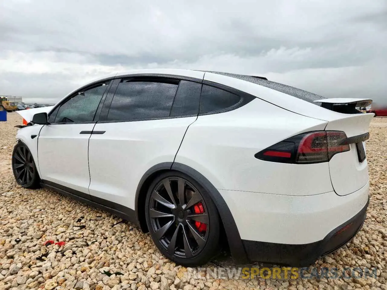 2 Photograph of a damaged car 7SAXCBE66SF463136 TESLA MODEL X 2025